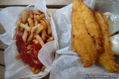 Large Haddock & Large Chips