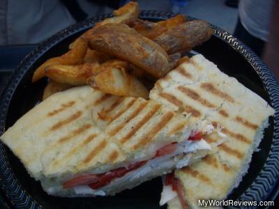 Tuscan Panini Presso with Potato Wedges