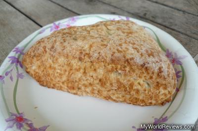 A lavender scone