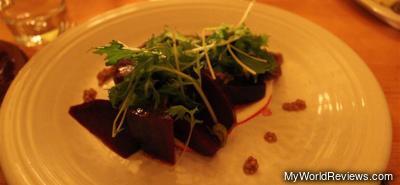 Roasted red beets