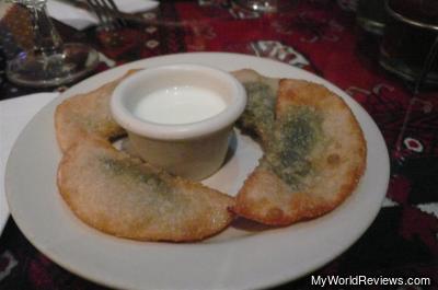 Spinach Samusa