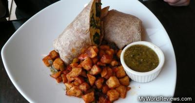 Egg & Veggie Burrito