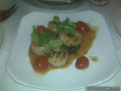 Ginger Shrimp & Portobello Mushroom