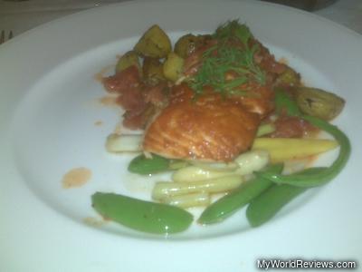 Baked Atlantic Salmon Filet