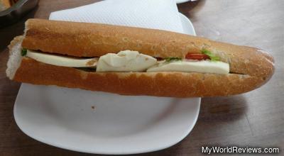 Sandwiches A la mozzarella