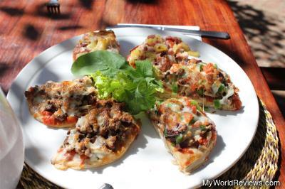 Trio of Pizza