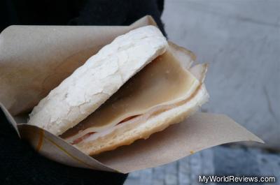 Bacon and Cheese Grilled Sandwich