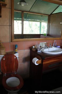 The bathroom