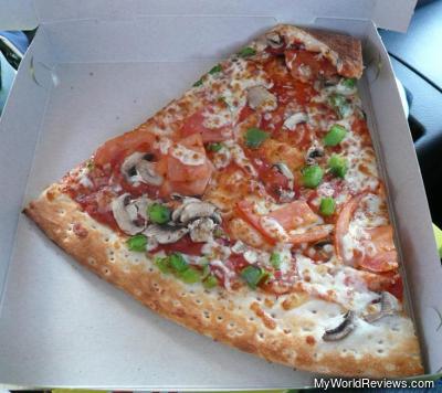 Vegetarian Pizza Slice