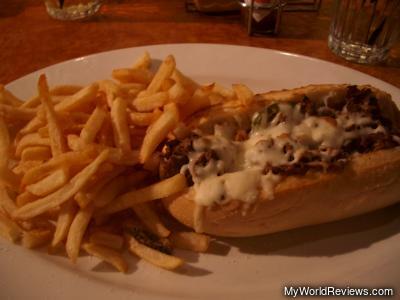 Philly Cheesesteak Sandwich