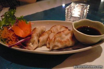 Pan Fried Chicken Dumplings
