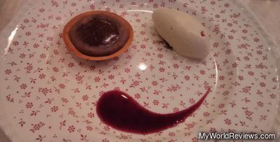 Warm Chocoalte Tart