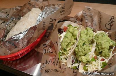 Tacos and Burrito