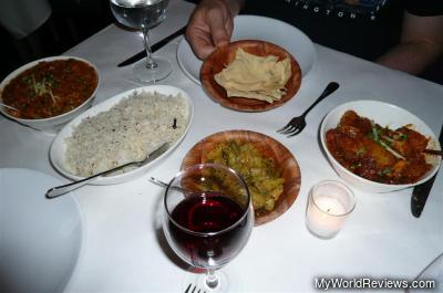Baigan Bharta and Aloo Gobi