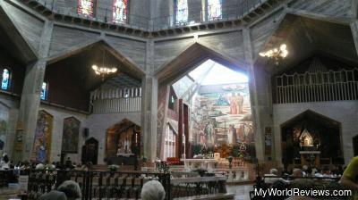 Inside the Church of the Annunciation