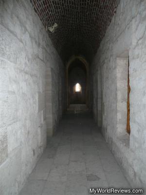 Inside the fort
