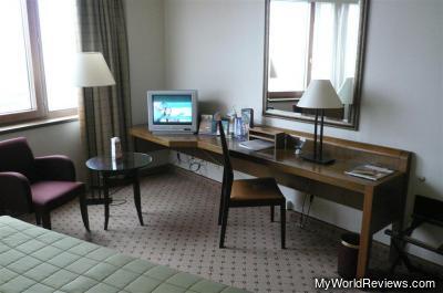 The rest of the hotel room