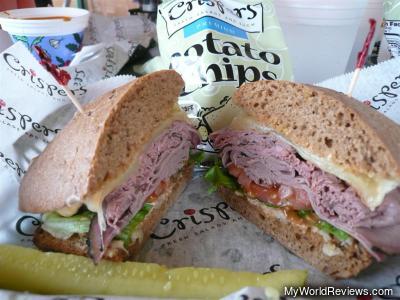 Asiago Beef Sandwich