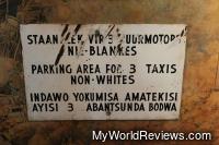 An old sign