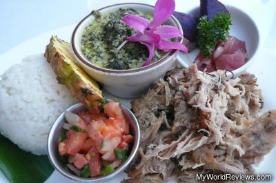 Hawaiian Luau Plate