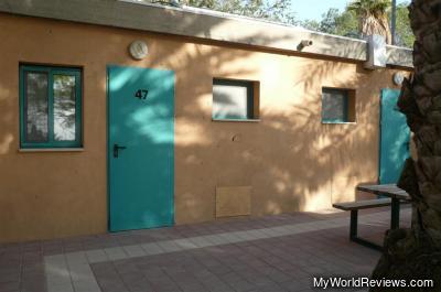 The front of our room