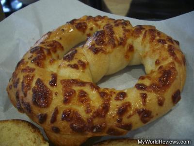 Asiago Cheese Pretzel