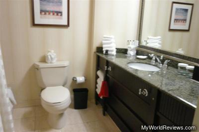 The bathroom