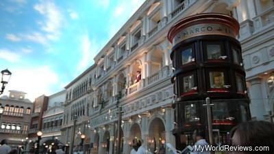 View of San Marco Piazza from the Table