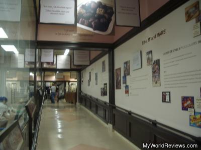 The factory hallway