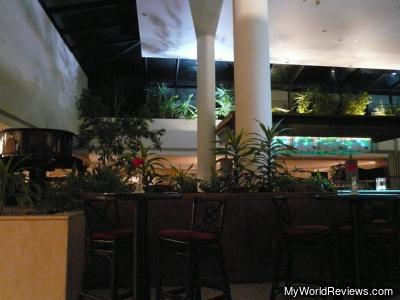 The lobby at the Heliopolis Hotel