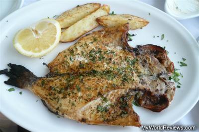 Grilled Sea Bream