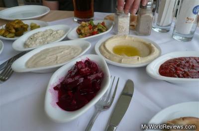 Salad selection
