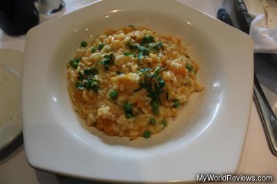 Risotto, Pollo, Zucca e Piselli
