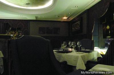 The interior of Harbour Sixty Steakhouse