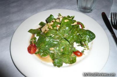 Fresh Baby Spinach Salad