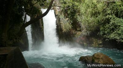 The waterfall