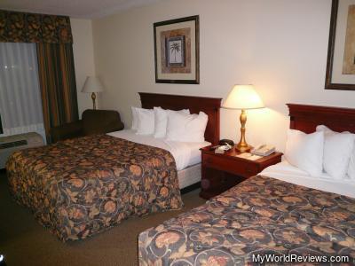 Two queen beds in the room