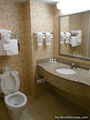 The bathroom