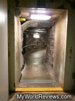 On the tour - inside the dam