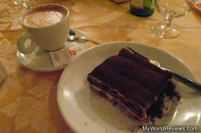 Tiramisu and Cappuccino
