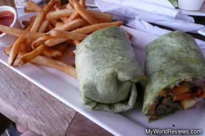 Roasted Veggie Wrap