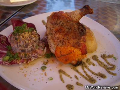 Chicken with Roasted Red Peppers and Feta