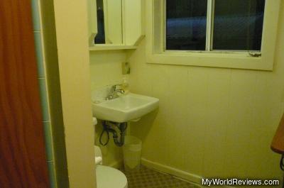 The bathroom