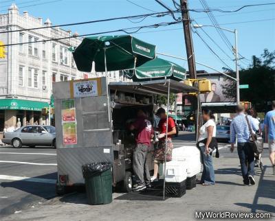 King of Falafel & Shawarma Cart