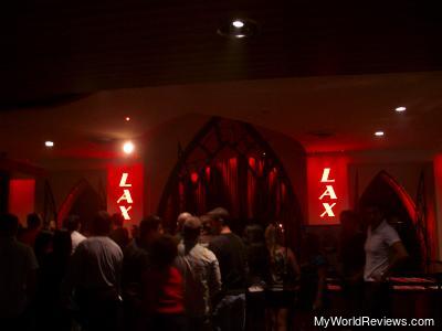 LAX Nightclub entrance and queue