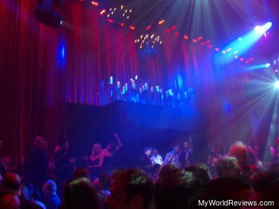 Inside LAX Nightclub from the ground level