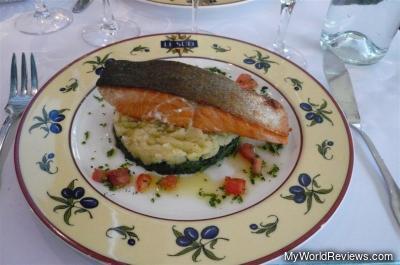 Filet de Saumon Cuit à la Plancha