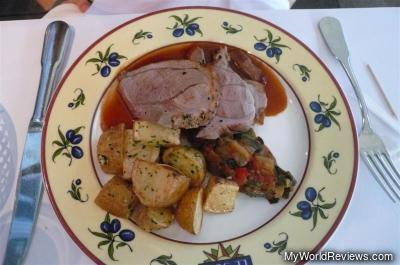 Gigot d'Agneau Rôti au Thym