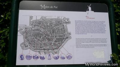 A map showing all the stops