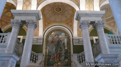 One of the mosaic's in the Library of Congress